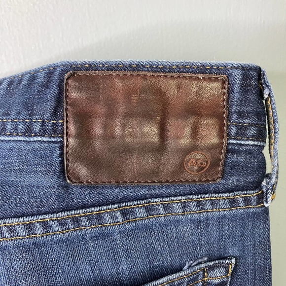 AG Adriano Goldschmied Men's Straight Jeans - Dark Blue - Picture 16 of 16